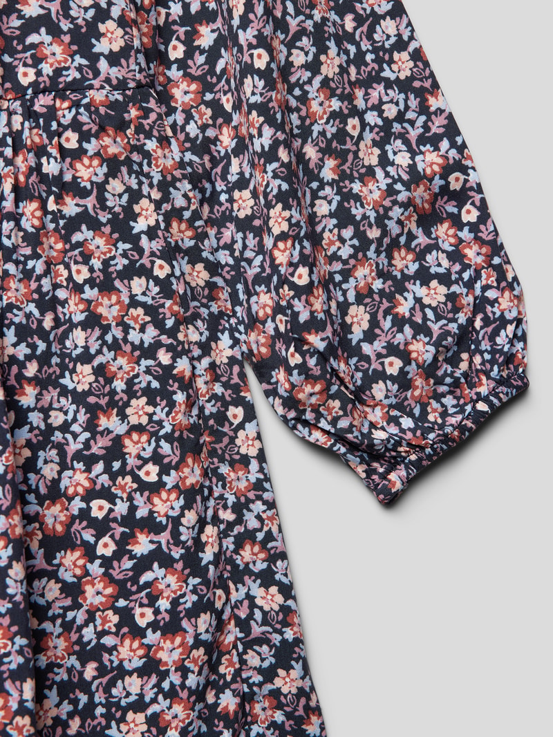 Kleid aus reiner Viskose Modell 'Ivonne' in hellrosa