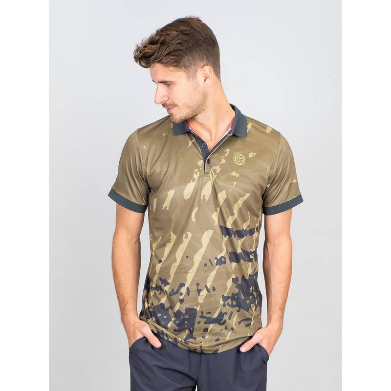 BIDI BADU Pure Wild Polo Tennisshirt Herren