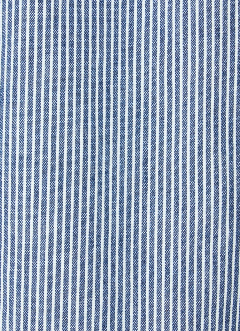 Sobretudo Levi's de corte regular com estampa listrada e bolsos no peito.