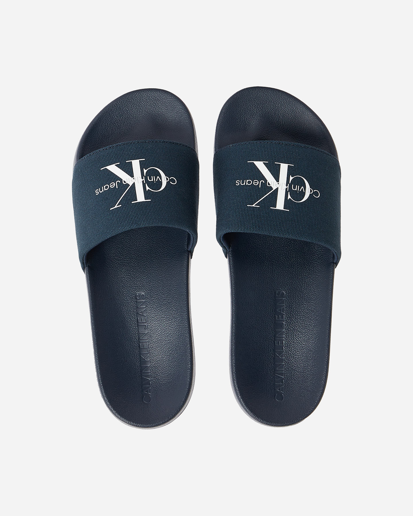 Sandále Calvin Klein Jeans Slide Monogram M YM0YM01271-DW4