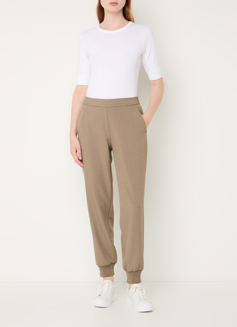Pantaloni affusolati a vita alta Co'Couture Hope con tasche laterali