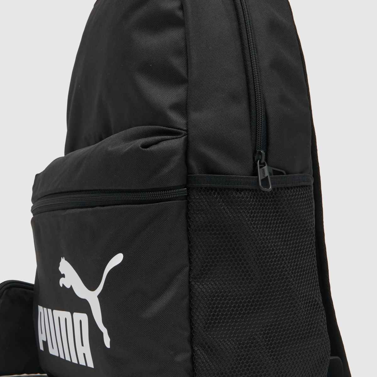 PUMA svart & vitt Phase ryggsäckset