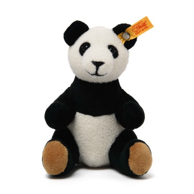 Mini Panda, 13 cm, weiß