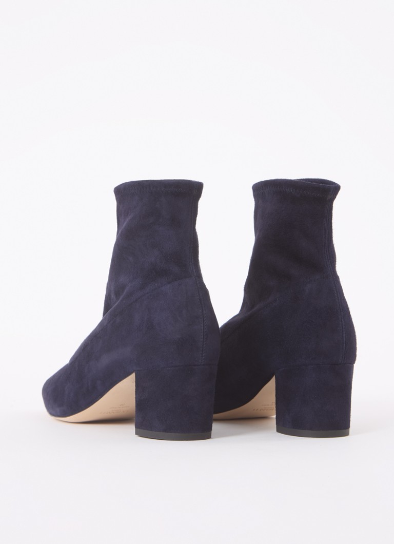 Stivaletto alla caviglia in camoscio blu navy modello LKBennett Grove