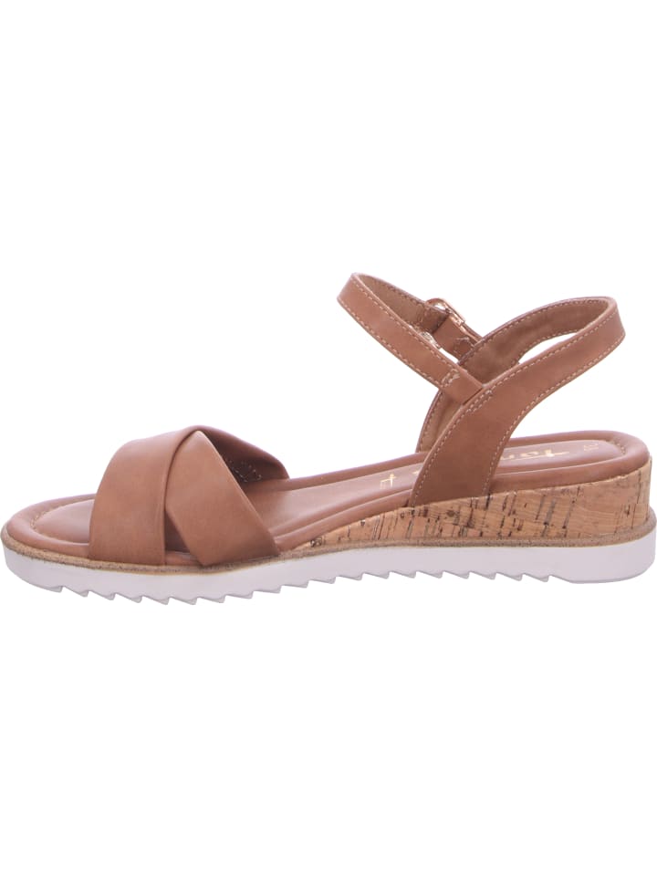Tamaris Keilsandalette in braun günstig kaufen