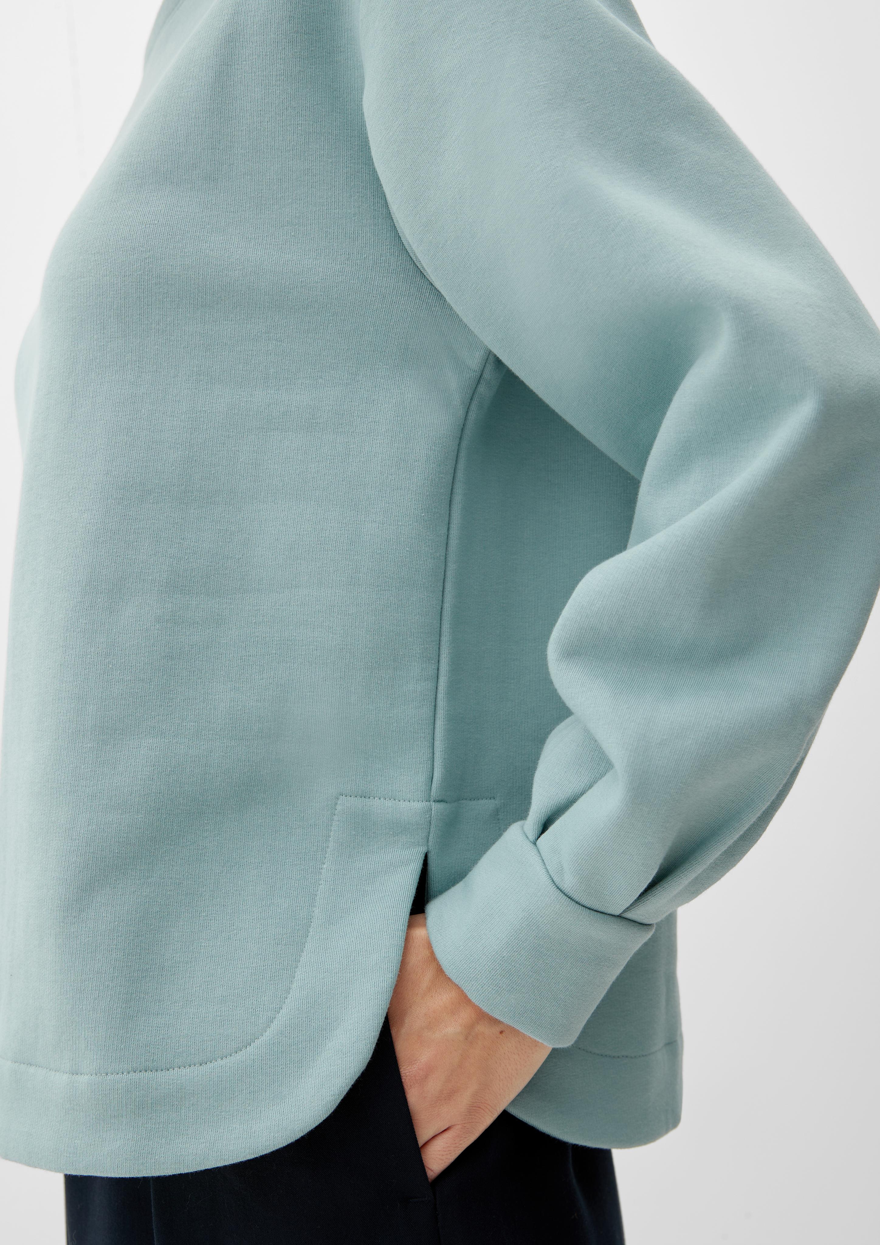 Sweatshirt mit abgerundetem Saum  2121410-7218