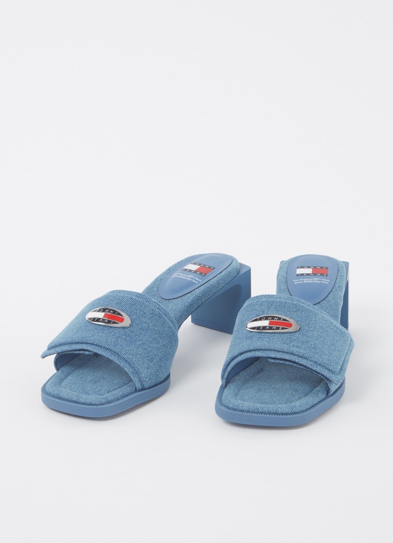 Pantofi sport Tommy Hilfiger Soho din denim cu logo