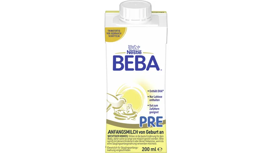 NESTLE BEBA PRE Anfangsmilch 200 ml