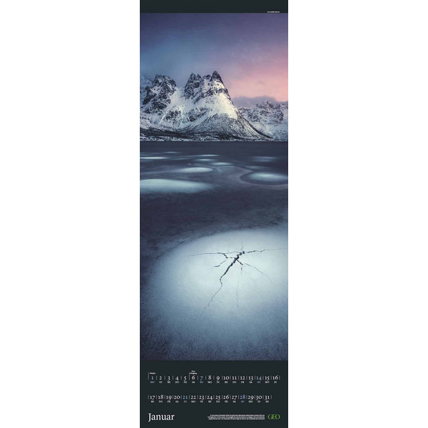 GEO VERTIKAL XXL: MAGIE DES AUGENBLICKS 2024 - WAND-KALENDER - Kalender
