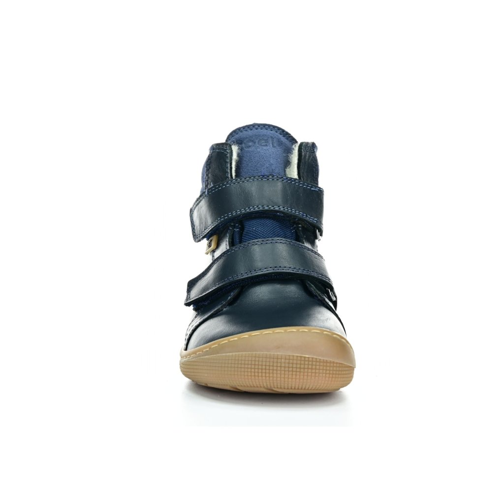 Koel4kids Demil Napa Wool Blue Winterbarfußschuhe