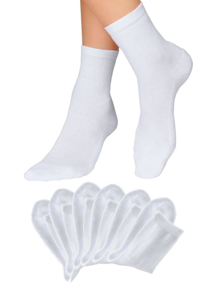 H.I.S Socken in 6x weiß günstig kaufen