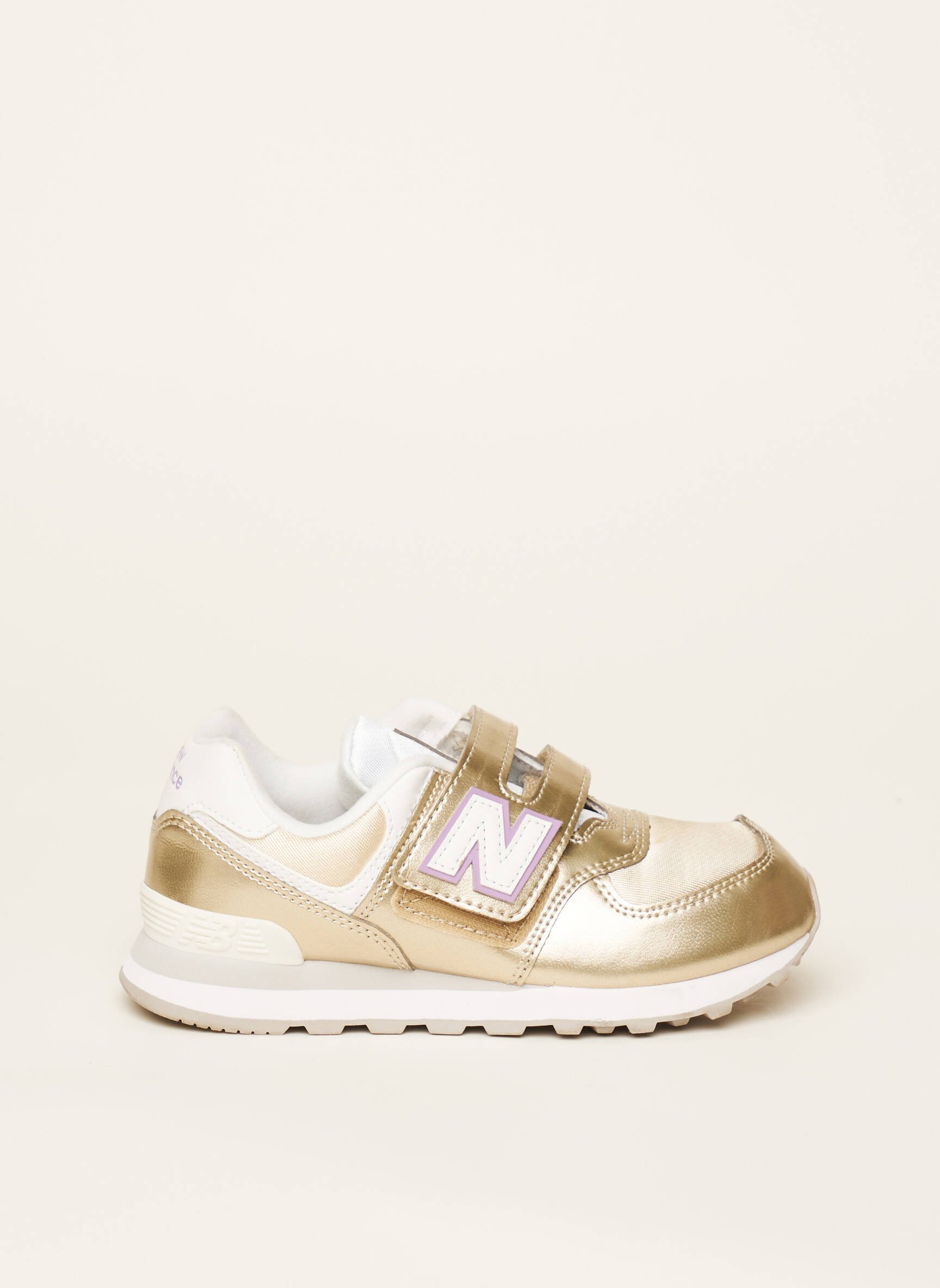 New Balance Baskets Enfant couleur jaune