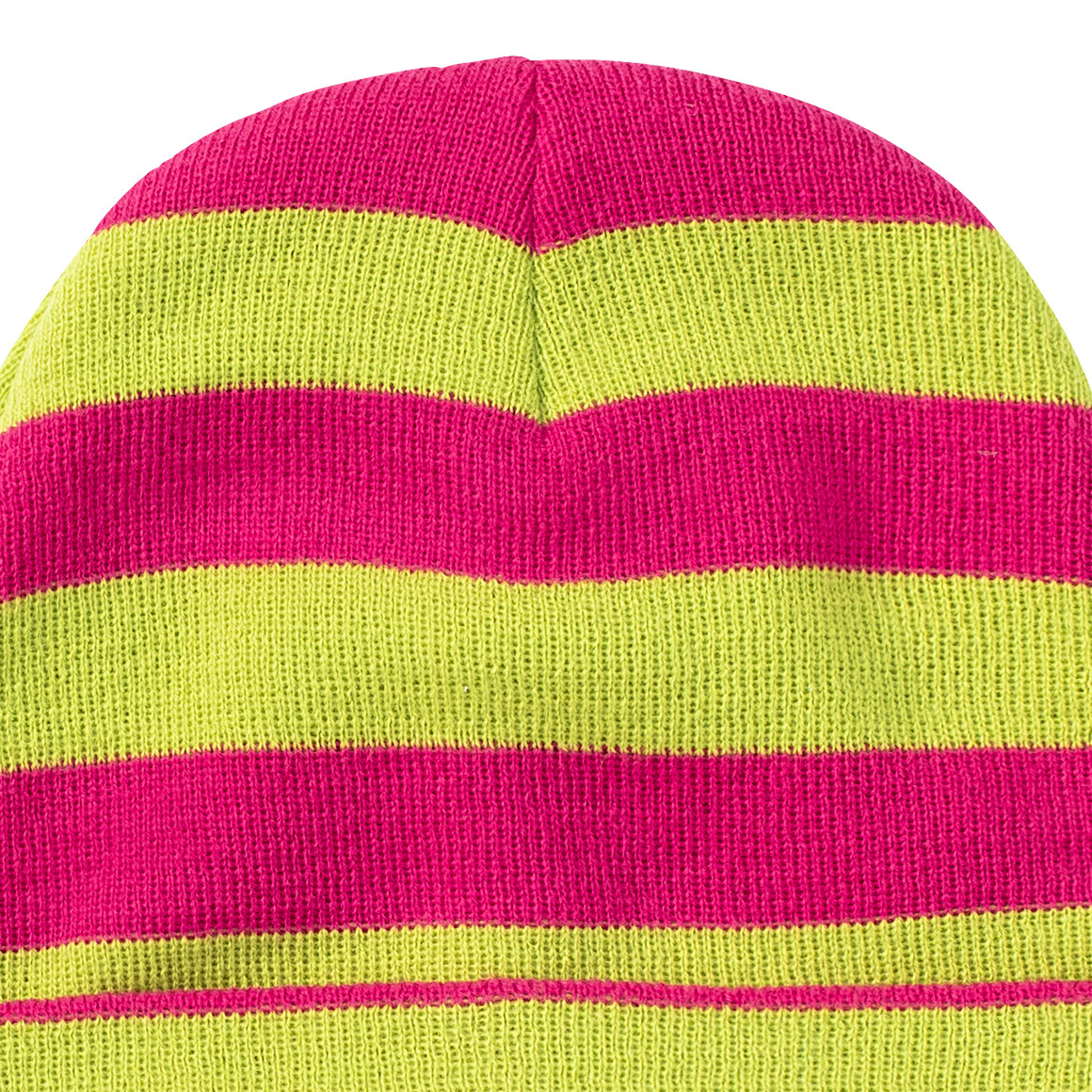 Mädchen Strickmütze mit Streifen