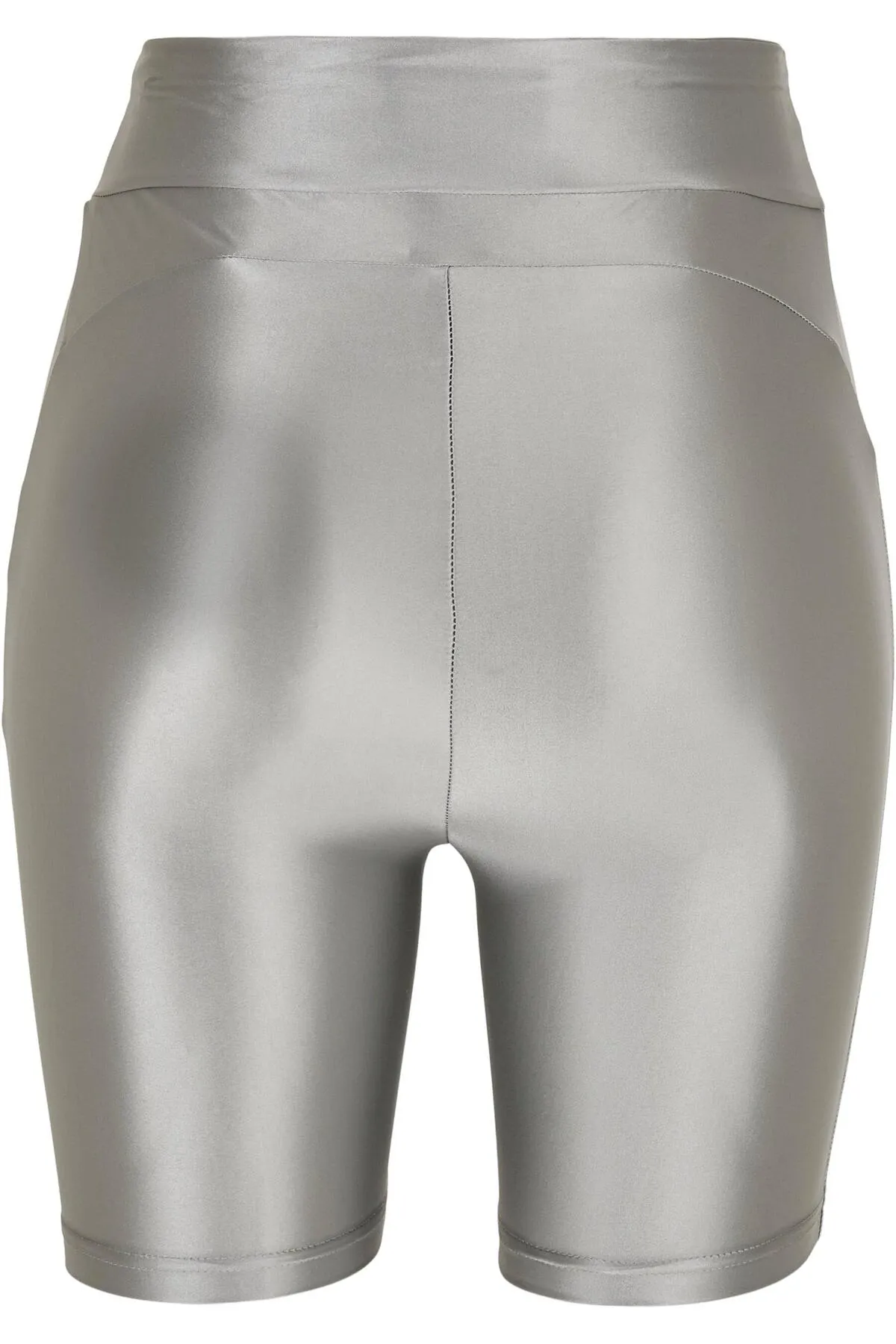 Urban Classics  Damen Ladies Highwaist Shiny Metallic Cycle Shorts