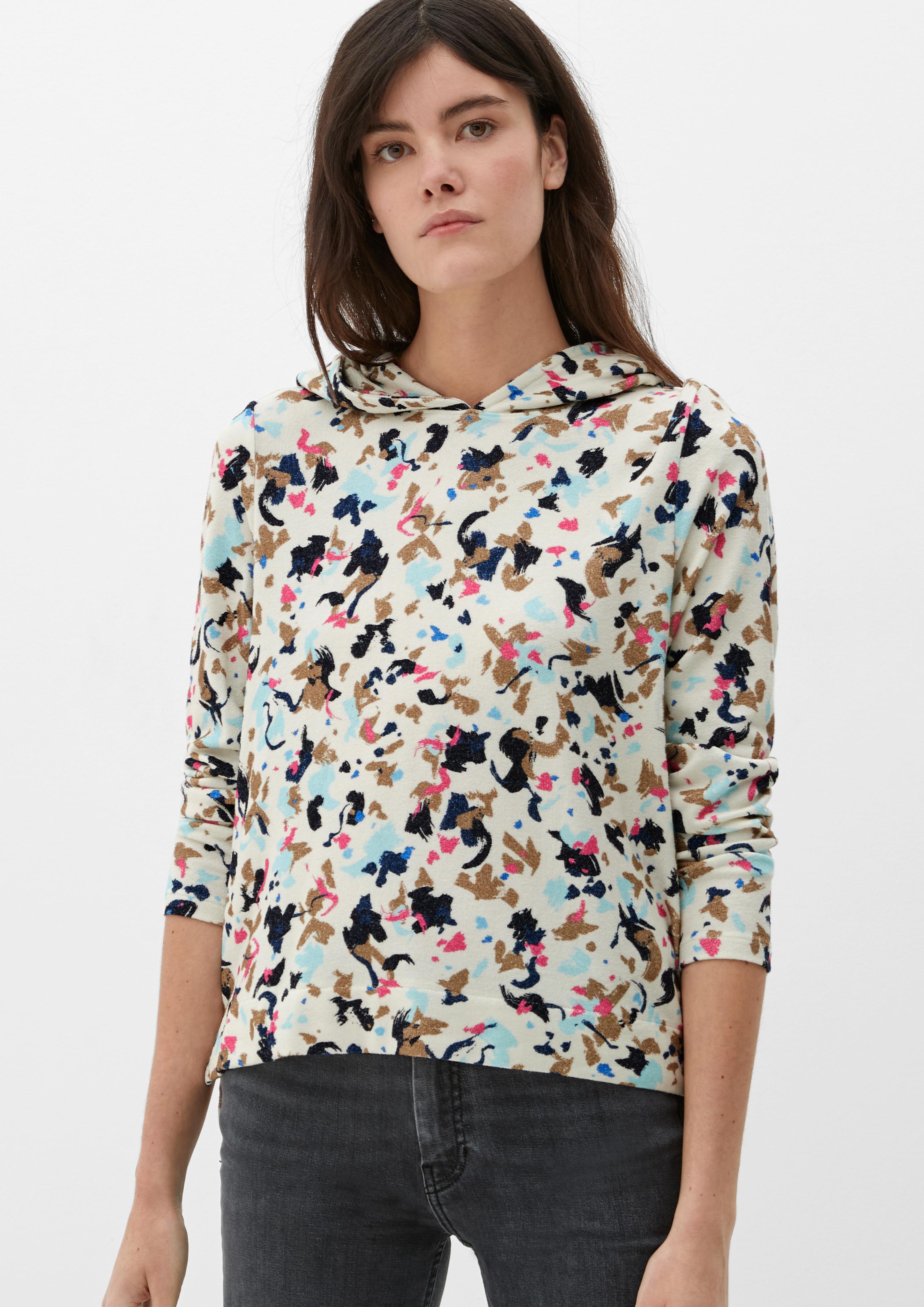 Hoodie mit Allover-Muster  2126464-02A0