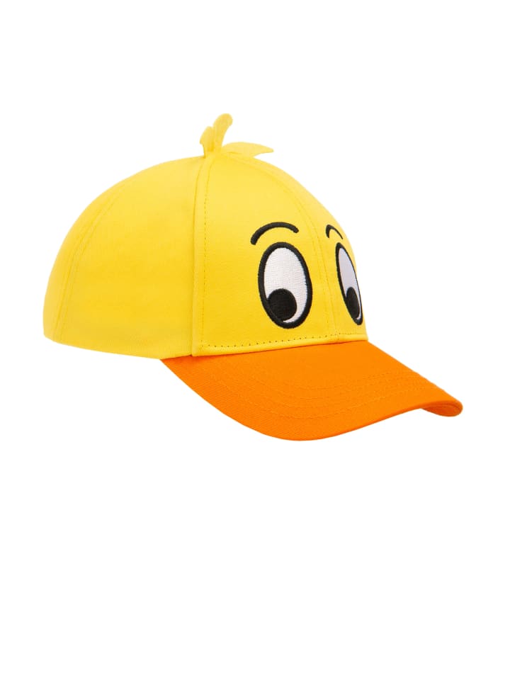 koaa Snapback Cap Maus - Ente Mascot in gelb-orange günstig kaufen