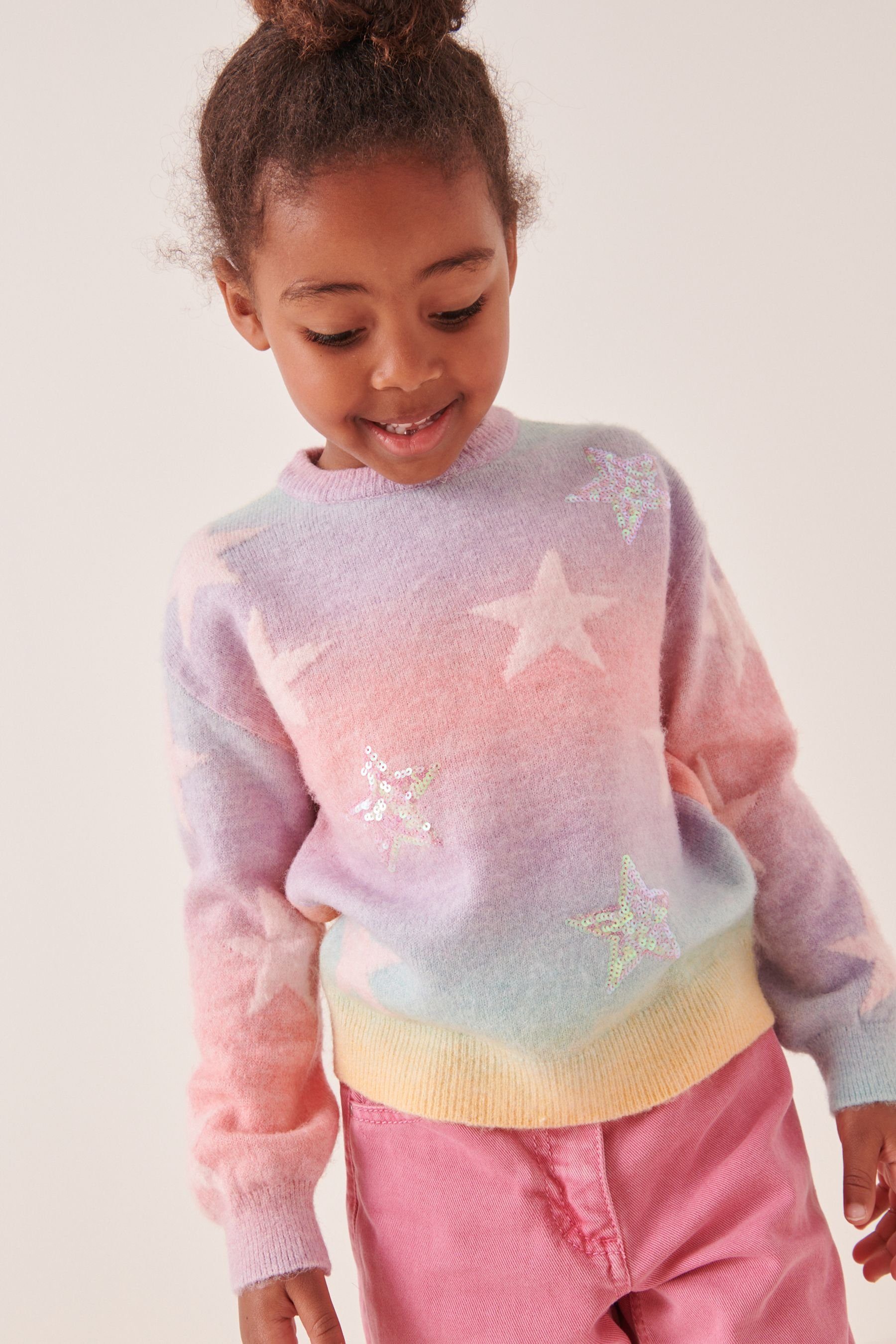 Next Rundhalspullover Strickpullover (1-tlg)