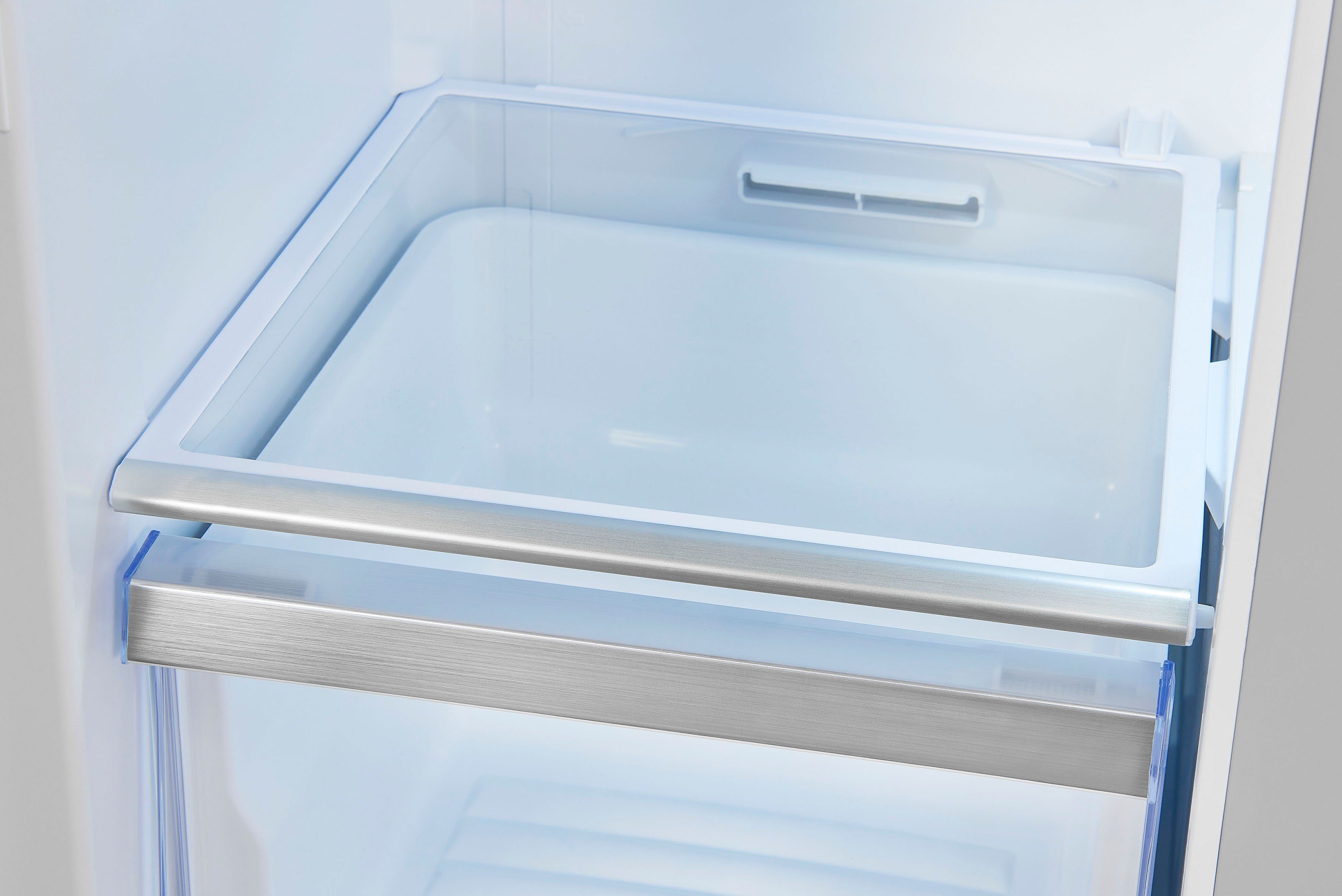 exquisit Multi Door MD430-100-WS-200E inoxlook, 183,0 cm hoch, 83,6 cm breit