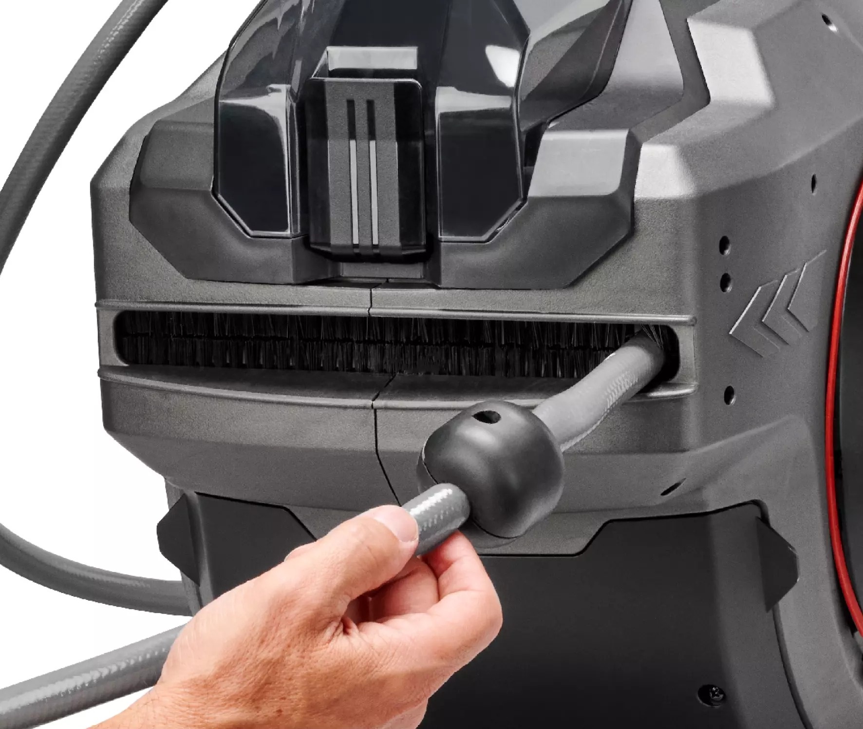 Avvolgitubo cordless Einhell 4173773 GE-HR 18/30-1 Li Solo, batteria e caricabatterie esclusi, nella confezione.