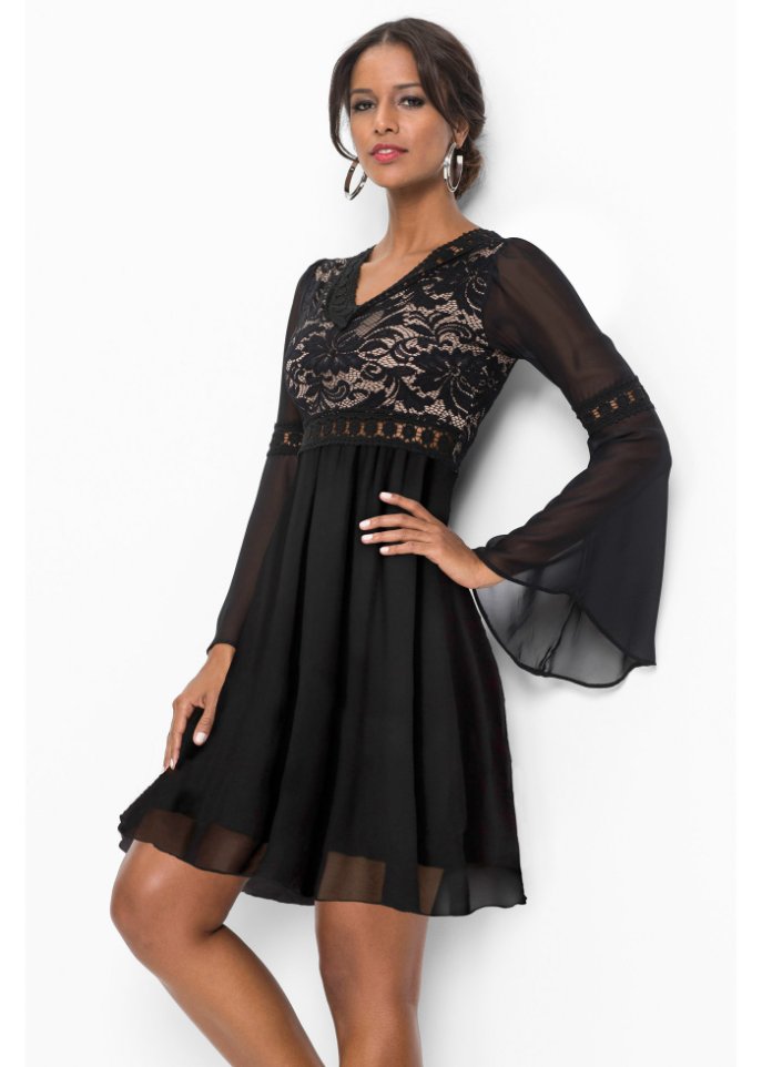 Kleid mit Spitze