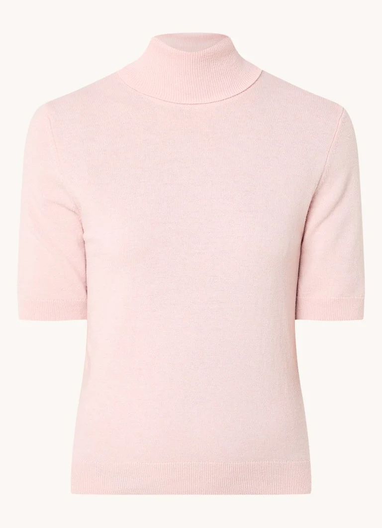 Benetton Fine-knit top in cashmere blend