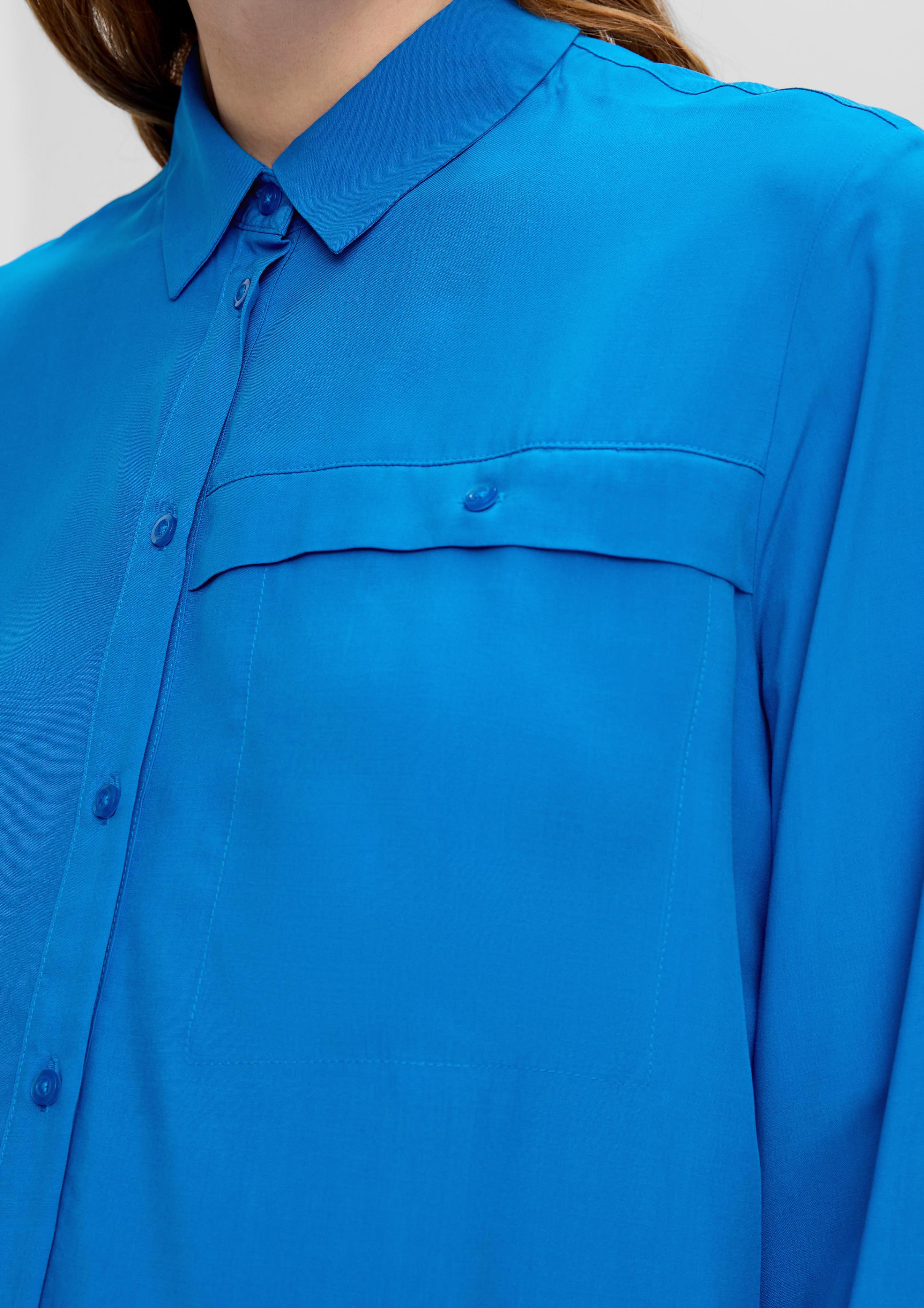 Longbluse aus reiner Viskose  2139177-5528