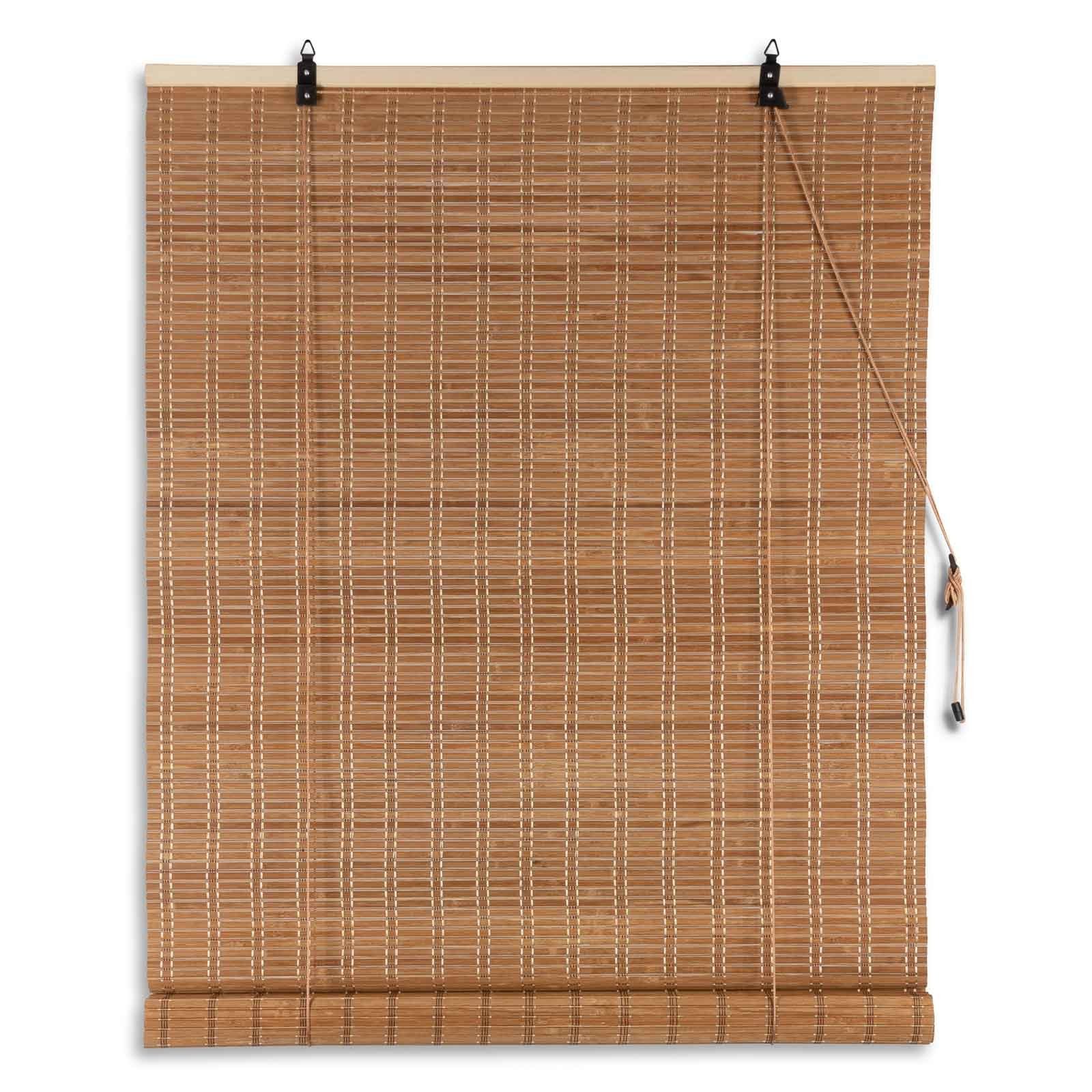 Rollo Julido Bambusrollo Raffrollo Jalosie Sichtschutz Sonnenschutz Fensterd, Julido, Lichtschutz, Haken, Haken, integrierte Kindersicherung, Abdunklung,Lichtschutz