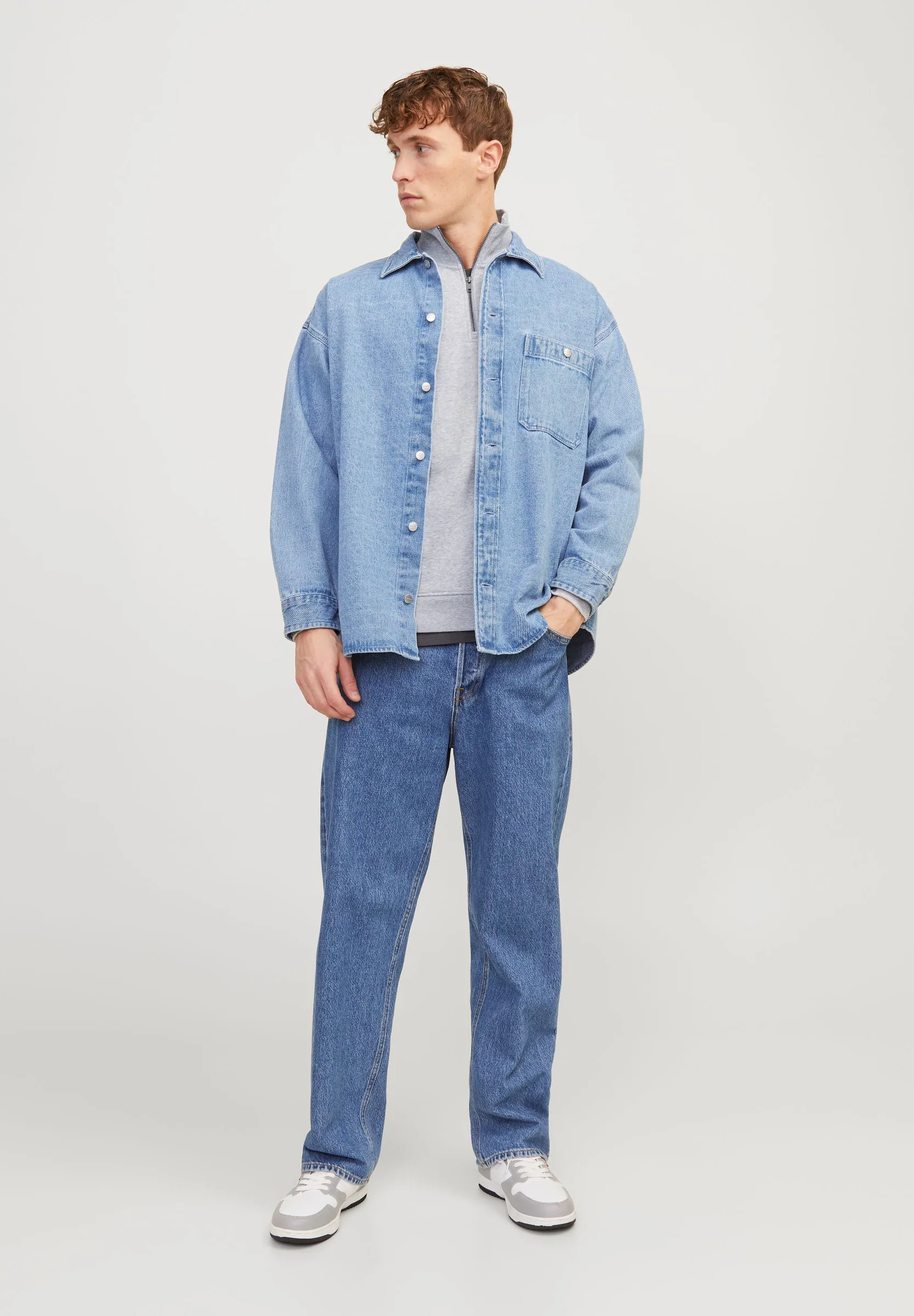 Jack & Jones JJEBRADLEY HALF ZIP - Sudadera