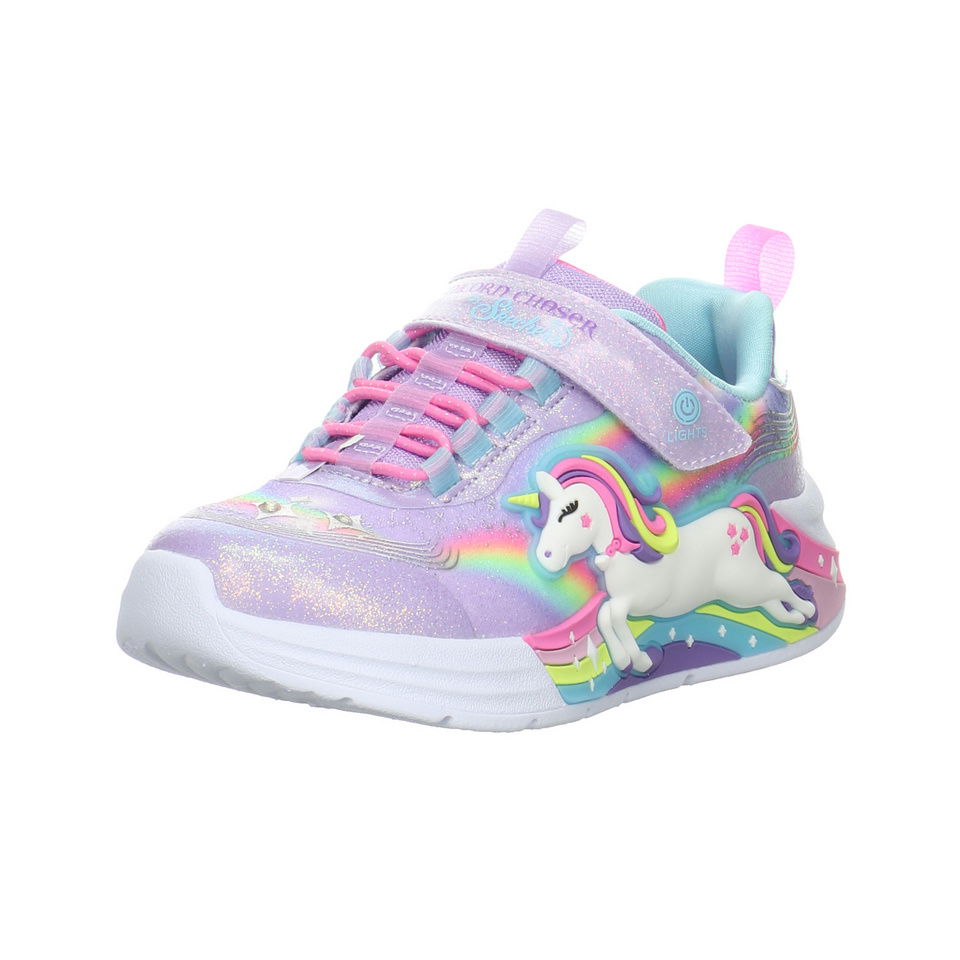 Skechers S-Lights Unicorn Chaser Klettschuh