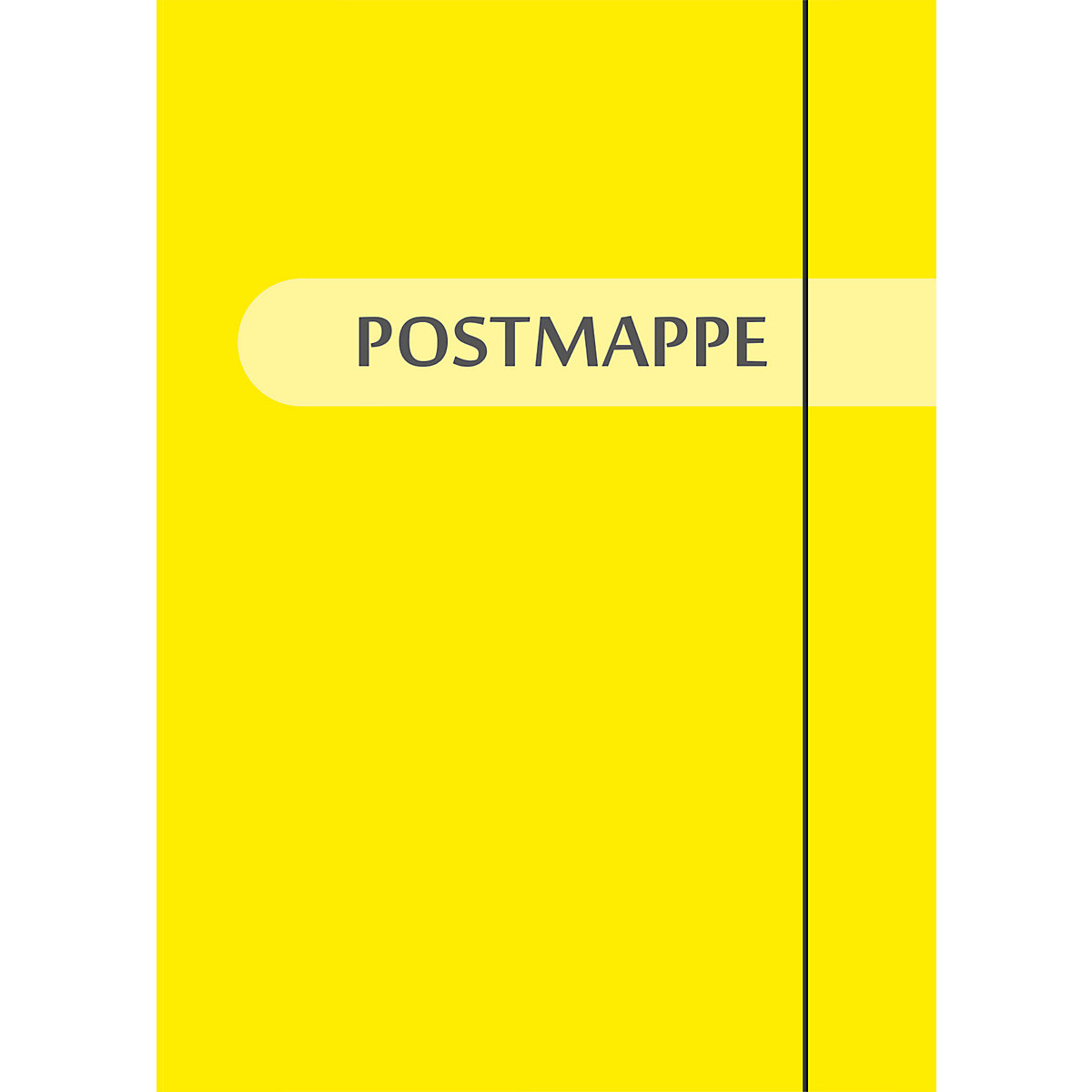 Sammelmappe/Postmappe, DIN A4, mit Gummizug