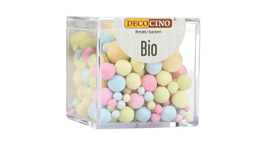 DEKOBACK Bio Streudekor Pastell 50 g