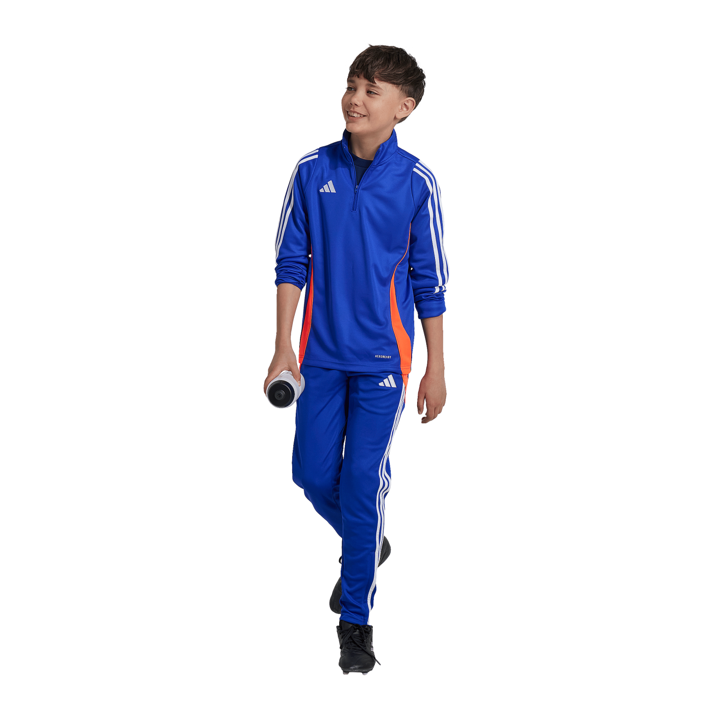 adidas Tiro 24 Trainingsjacke Kids Blau
