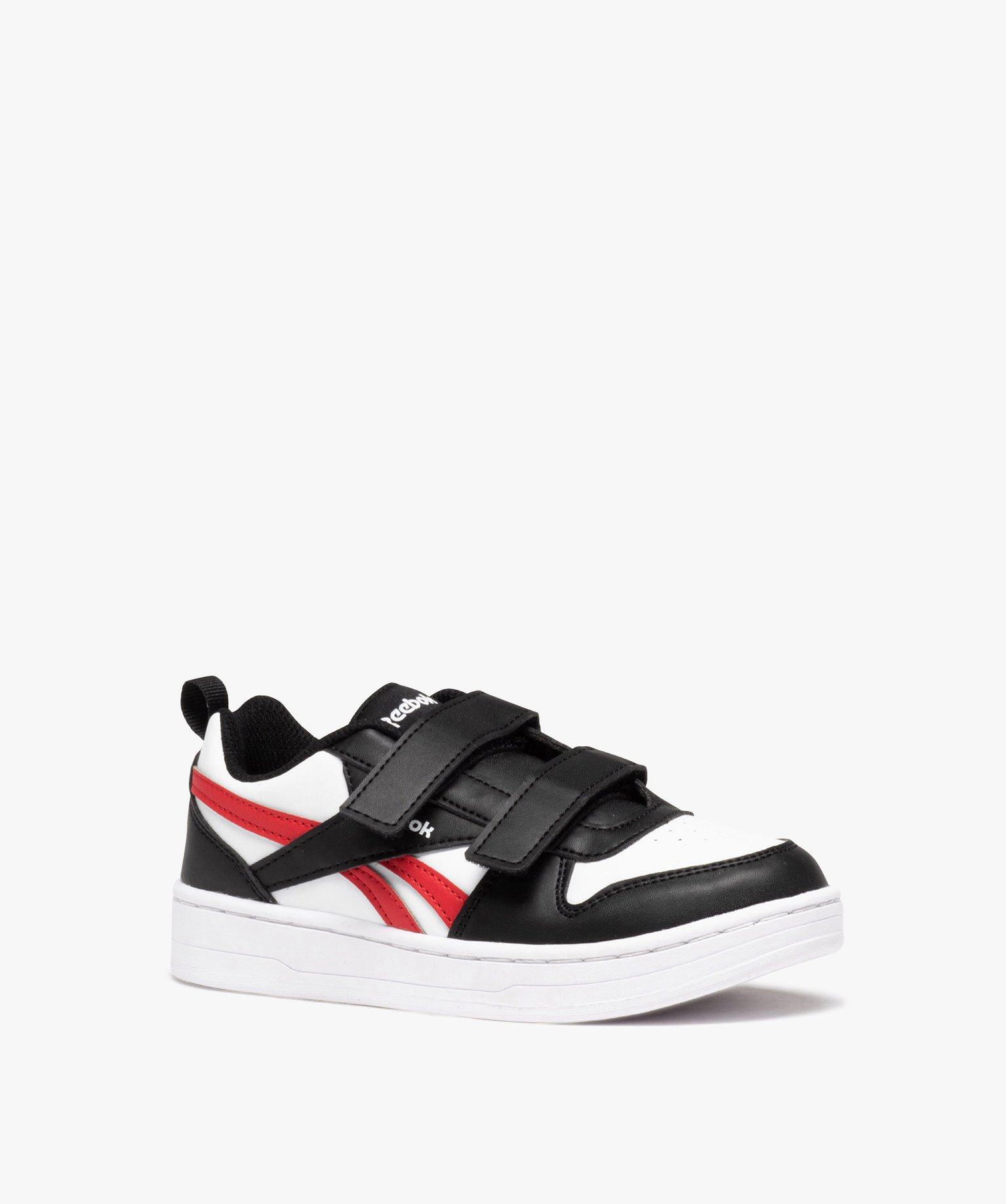 Baskets Garçon bicolores à double scratch - Reebok Prime noir | GEMO