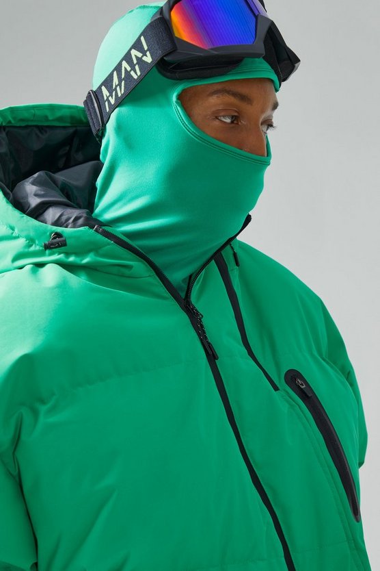 Oversize Ski-Steppjacke
