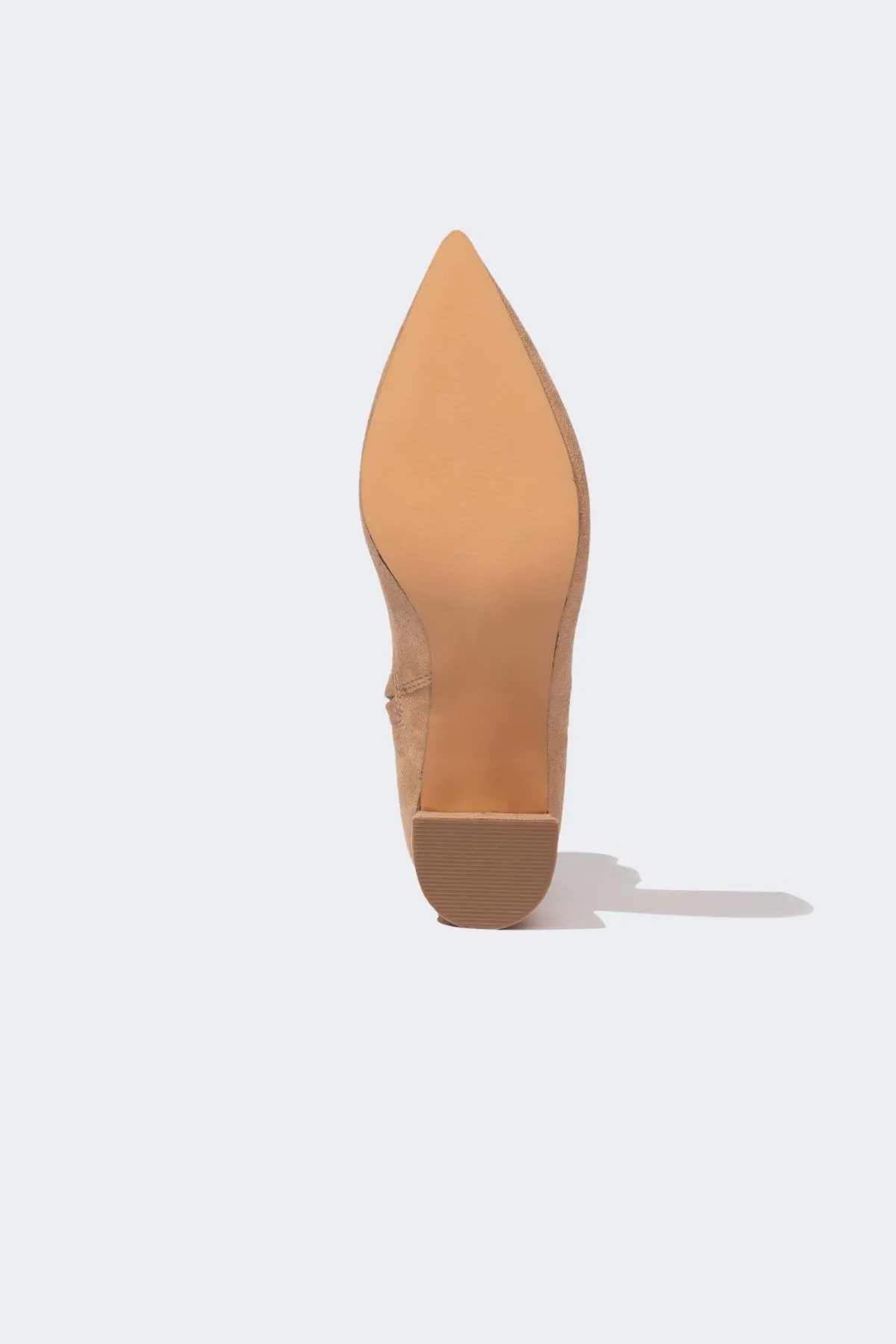 DeFacto  Stiefelette - Beige - Blockabsatz