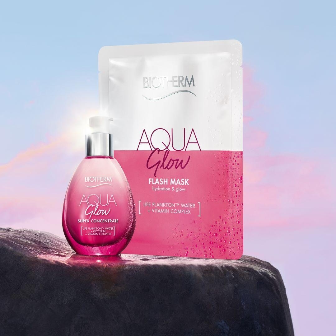 Aqua Super Tuchmaske Glow