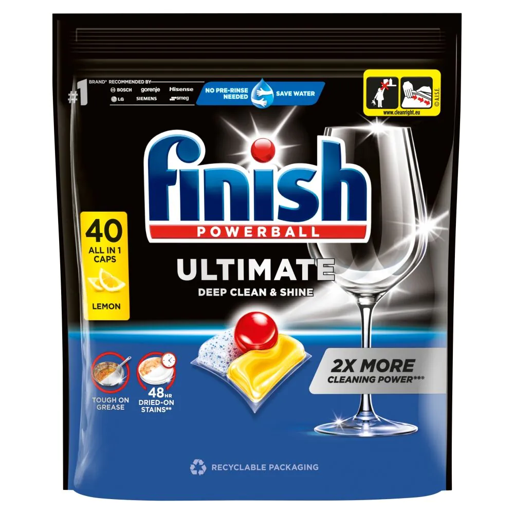 Κάψουλες Finish Quantum Ultimate Lemon
