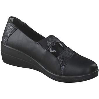 Charmosa Slipper in schwarz