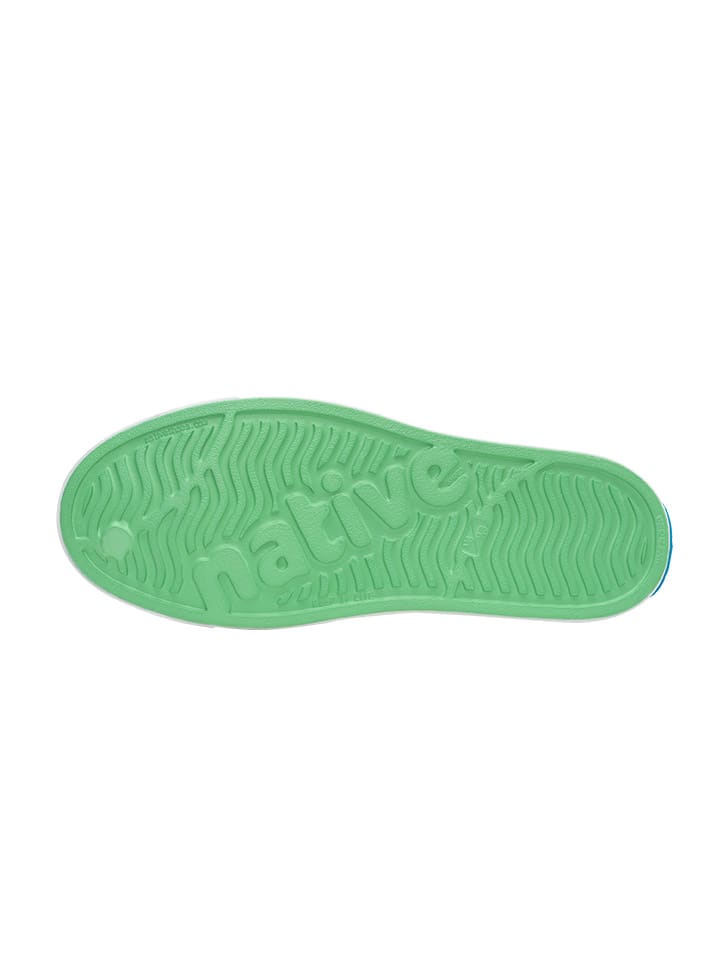 Native Slipper in Weiß/ Grün günstig kaufen
