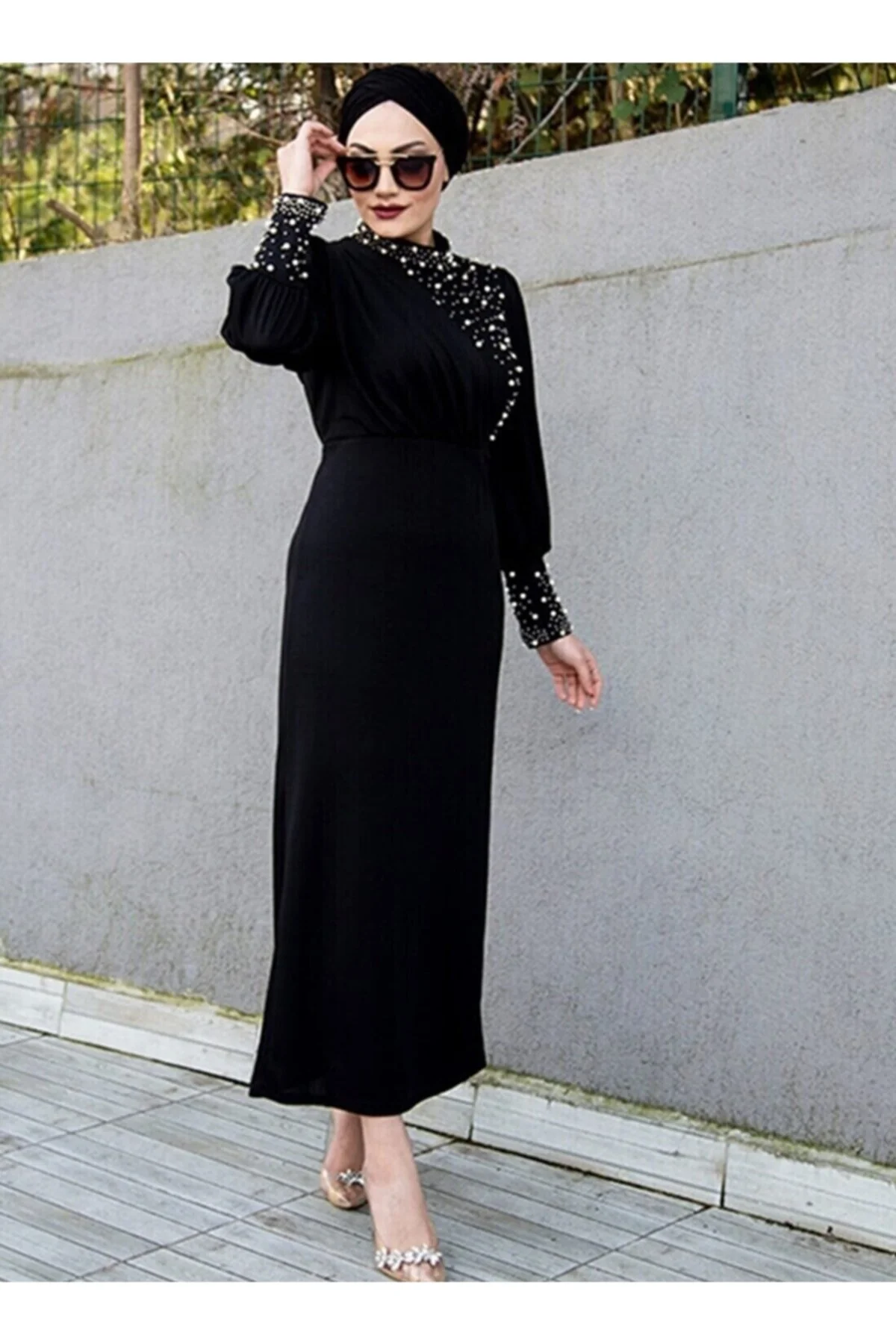 VOLT CLOTHİNG  Kleid für besondere Anlässe mit Perlendetail