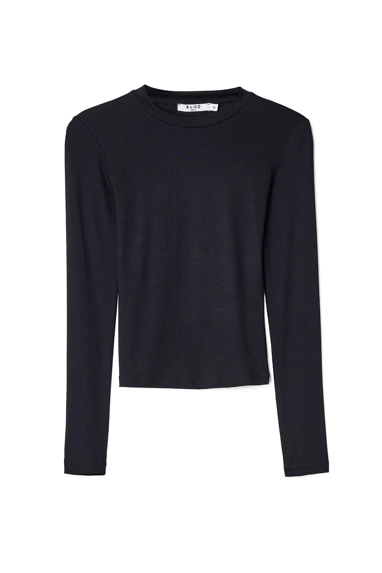 Langarmshirt mit Rundhalsausschnitt
