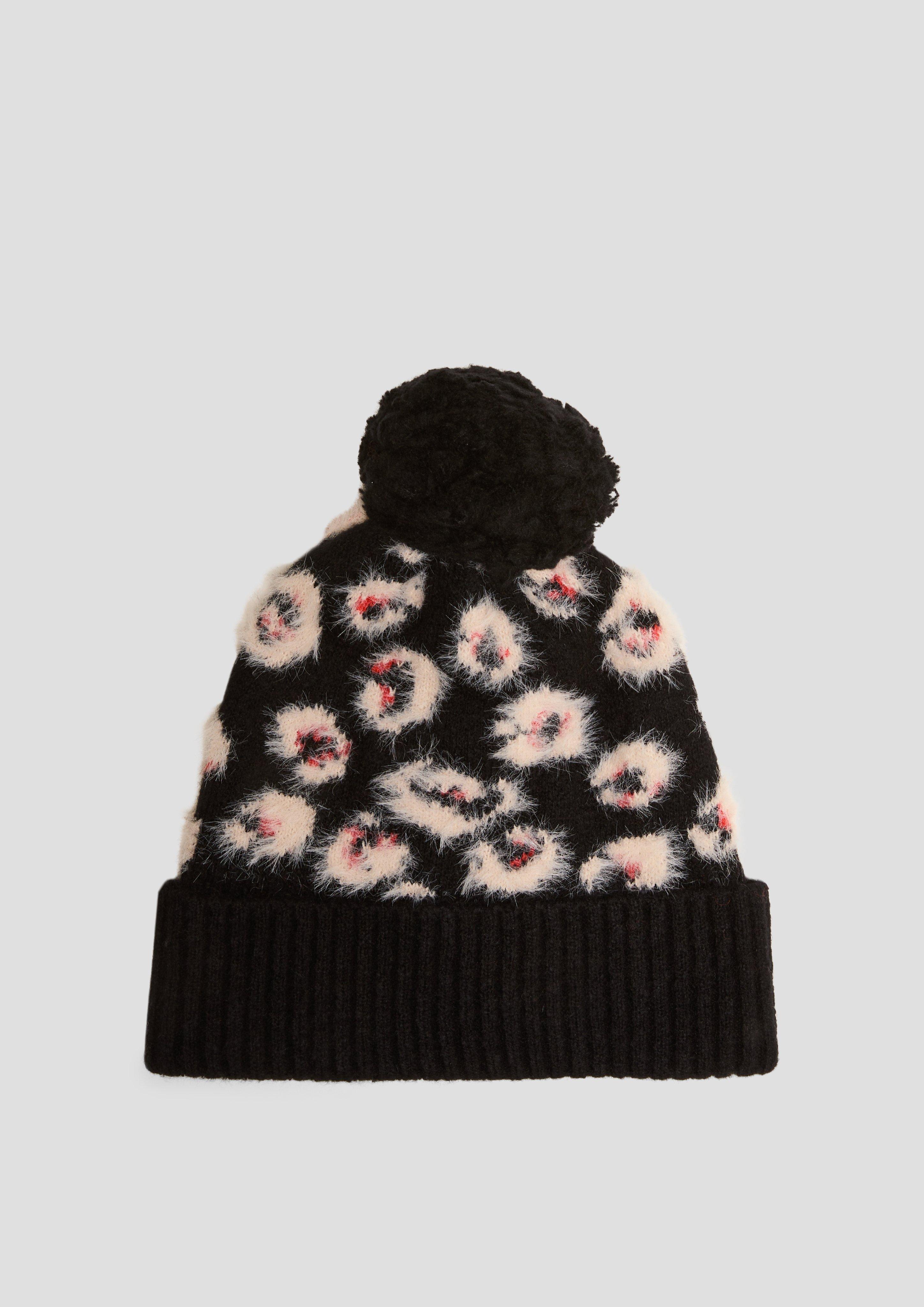 Beanie mit Animal-Print  2139235-99A1