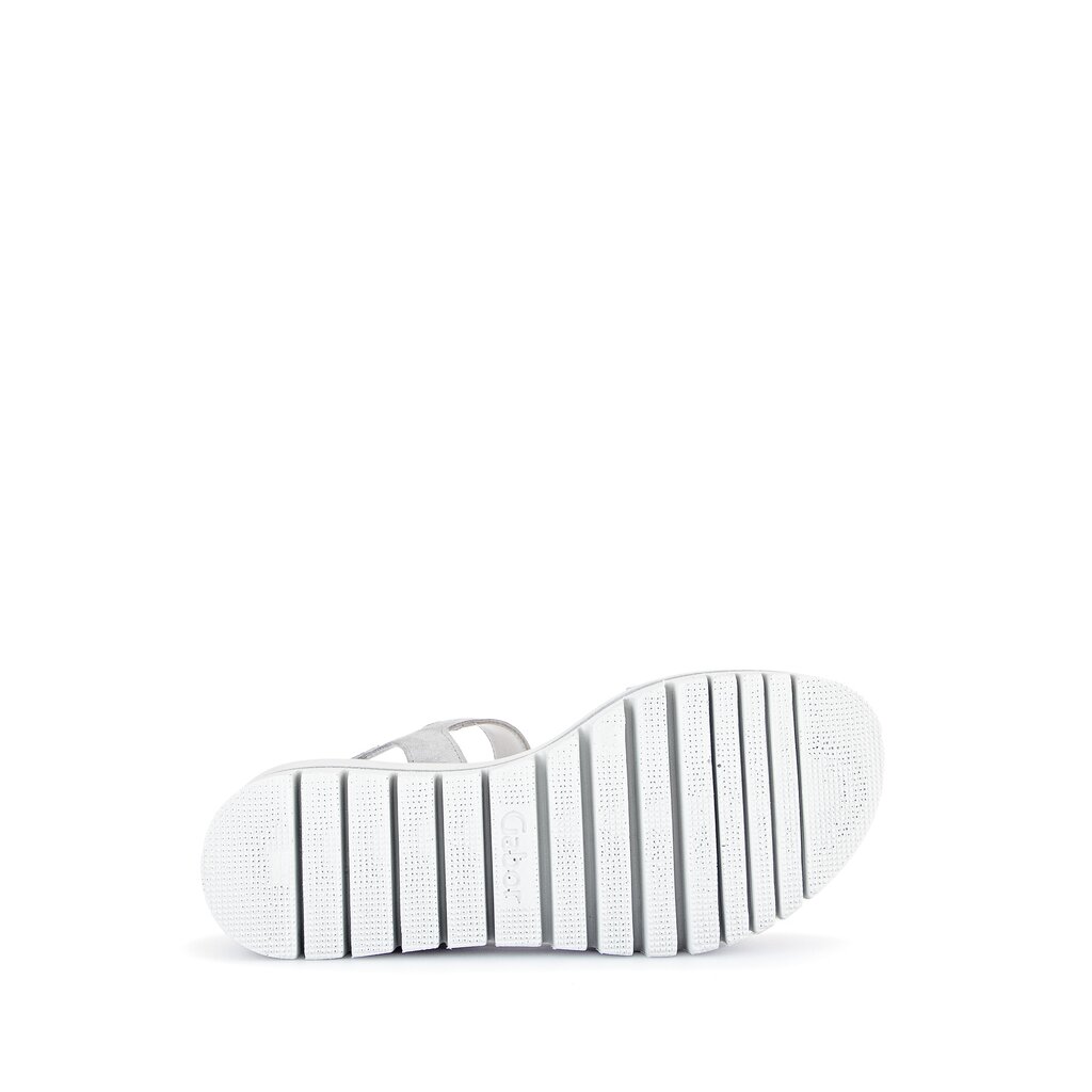 Gabor fashion Plateau Sandale grau