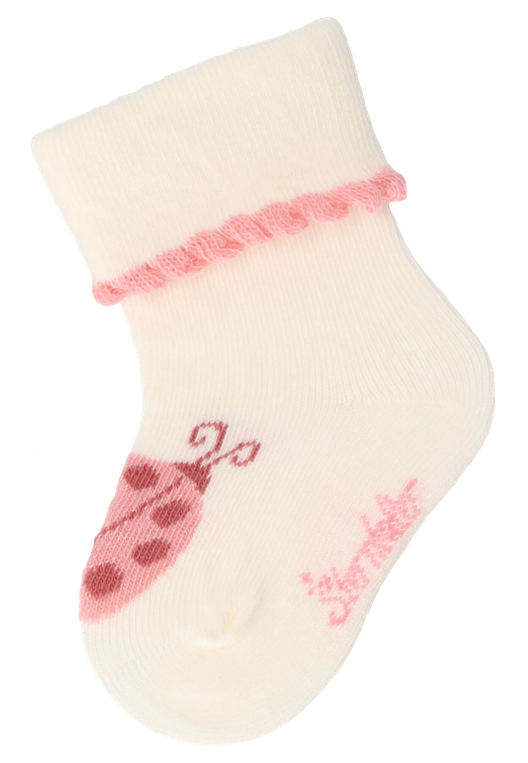 Socken im 3er Pack mit Motiv Maus in versch. Farben