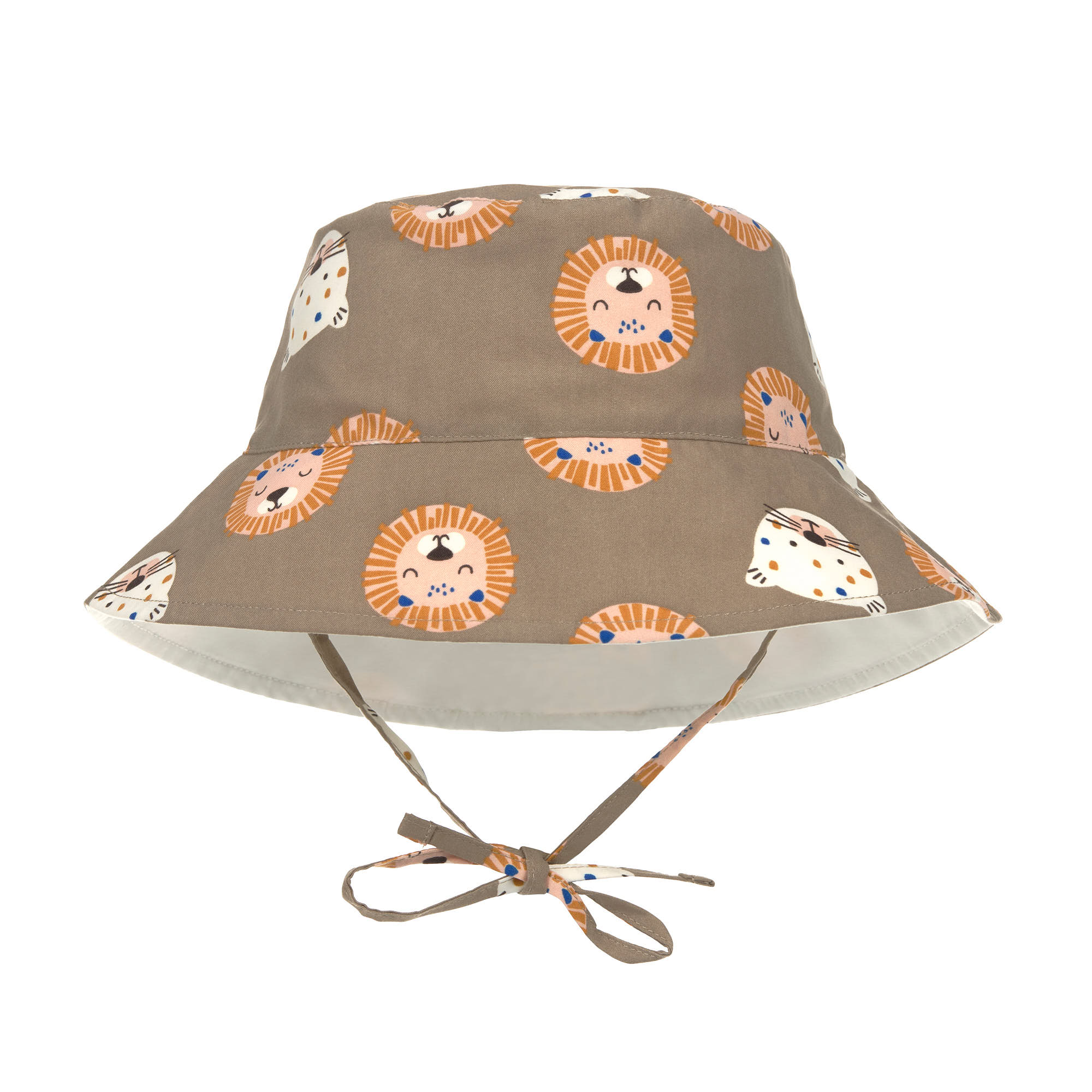 Sonnenhut Kinder (UV Schutz) - Wildkatzen, Braun