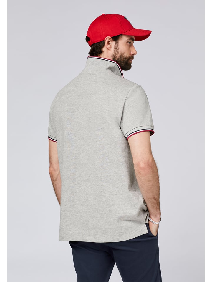 Polo Sylt Poloshirt in Grau günstig kaufen