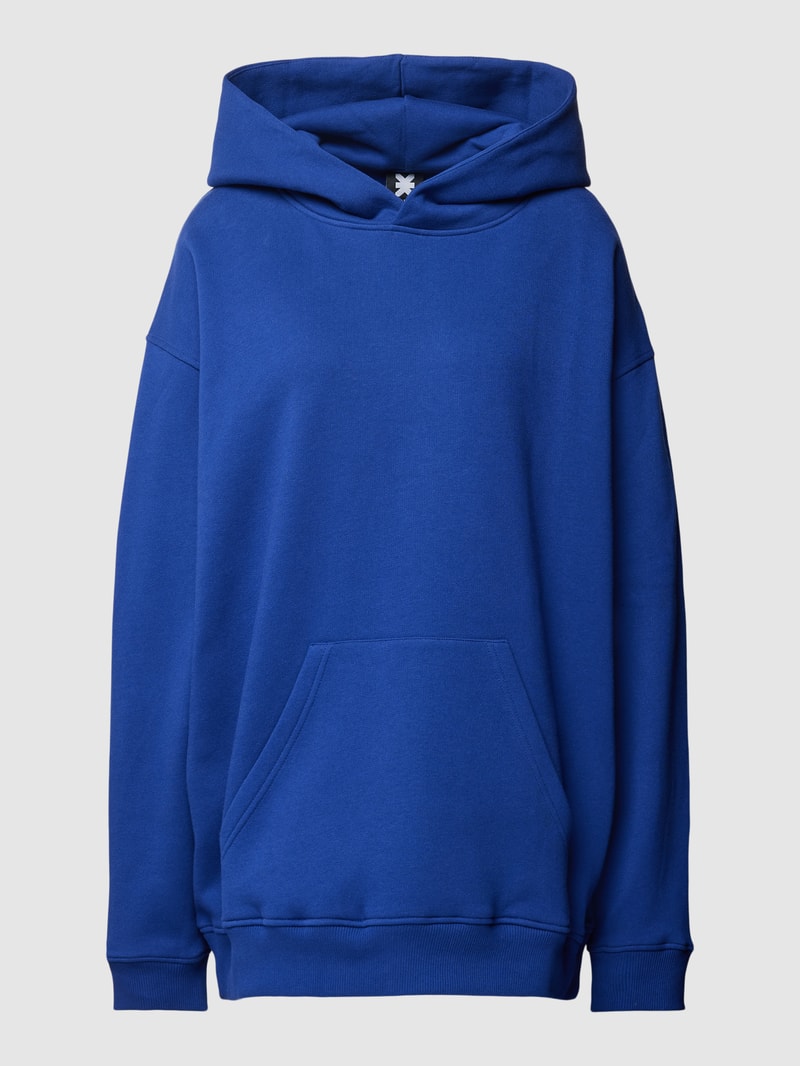 Oversized Hoodie mit Kapuze in royalblau