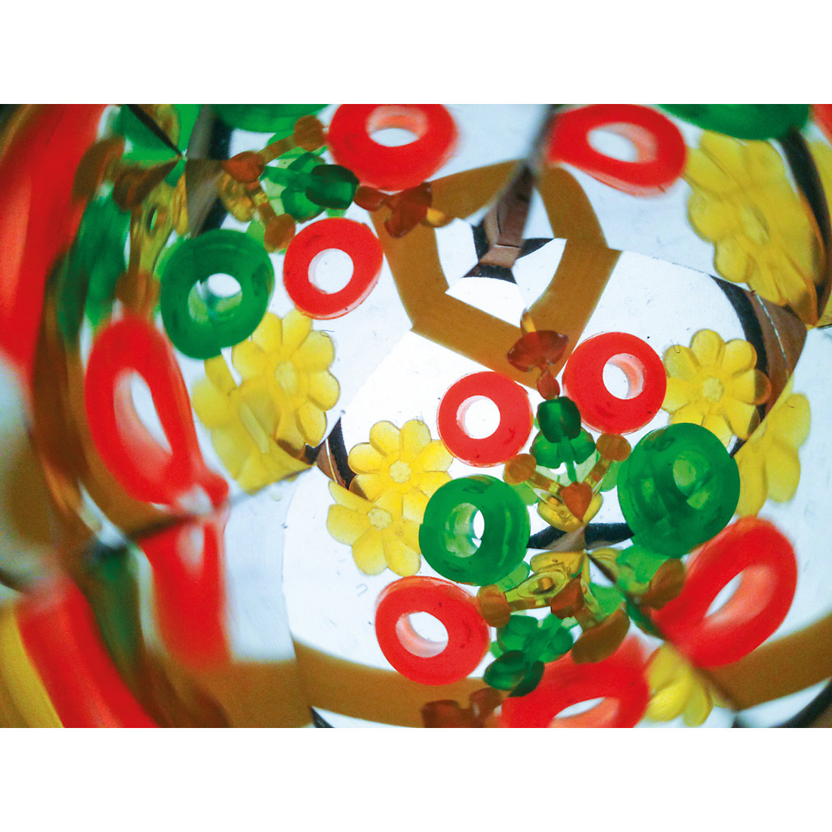 Mini-Kaleidoskop, 8 Stück, farbig sortiert