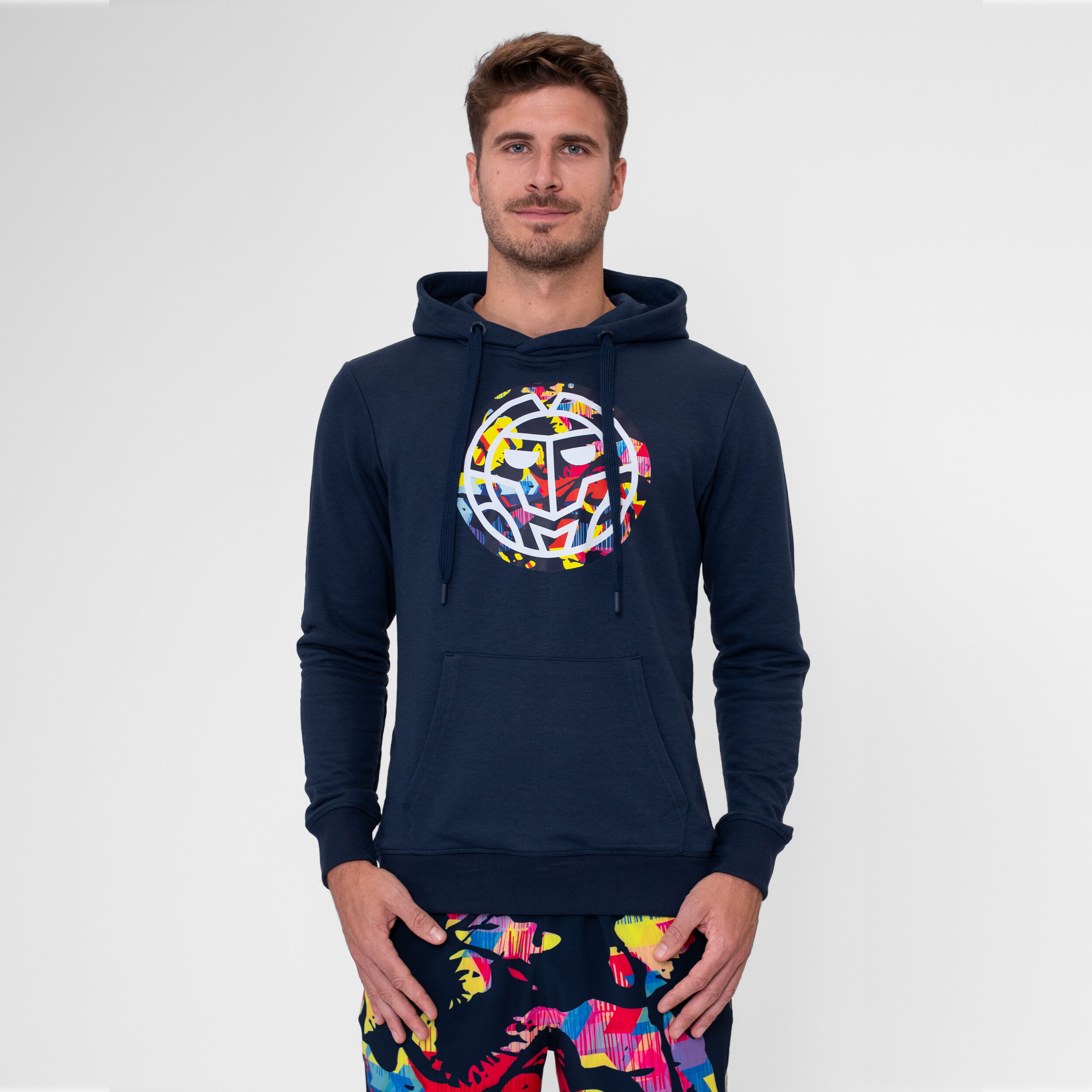 Wild Arts Chill T-Shirt Herren - Dunkelblau, Mehrfarbig