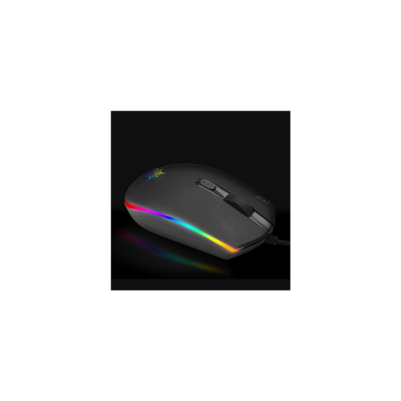 Inca IMG-GT13 PRO Optisch Gaming Maus Mouse 1200 DPI RGB-Logo-Effekt